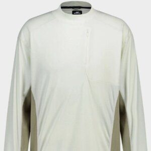SunLove Polartec Delta Mockneck L/S Tee Ivory (Large)